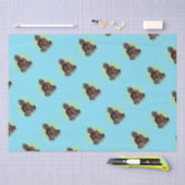 仏黒い力 薄葉紙 (クラフト)