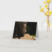 仏4 カード (黄色い花)