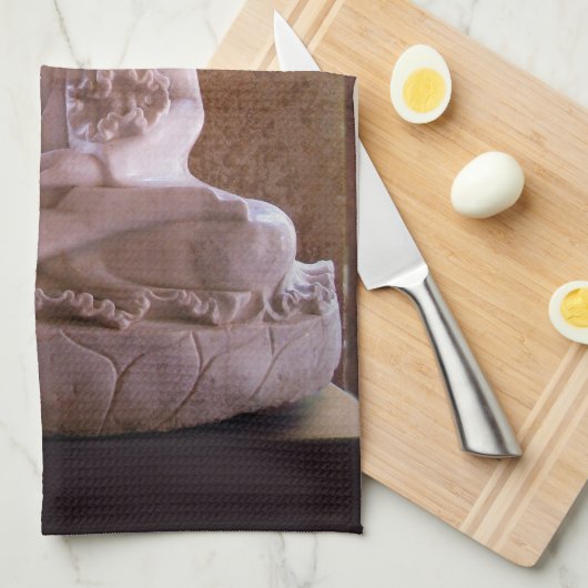 仏 キッチンタオル (四つ折り)