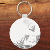 仏 キーホルダー (正面)