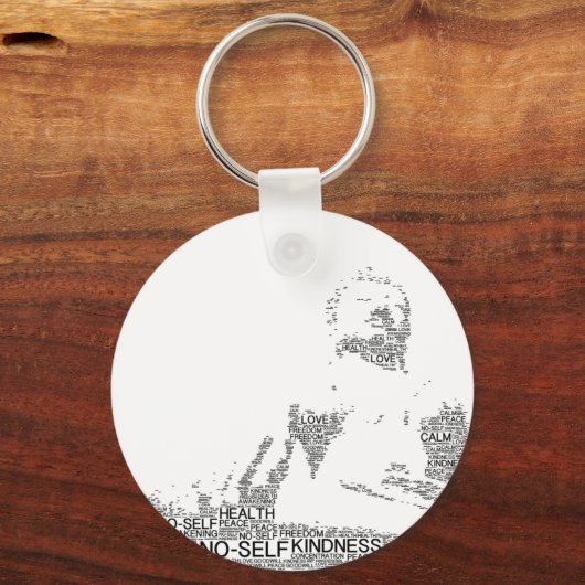 仏 キーホルダー (正面)