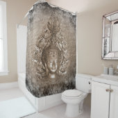 仏 シャワーカーテン (インサイチュ)