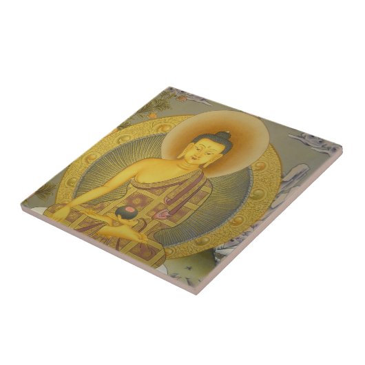 仏 タイル (側面)