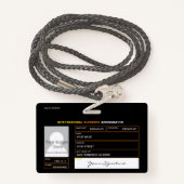 仏 バッジ (裏面ランヤード)