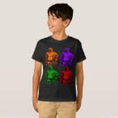 仏-ポップアート Tシャツ (正面フル)