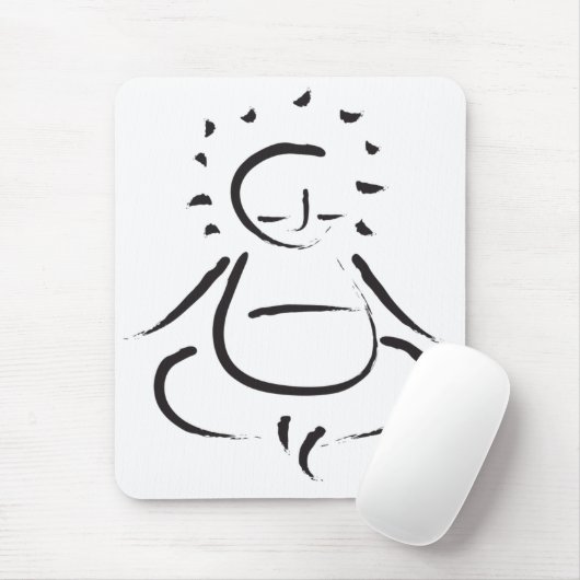 仏 マウスパッド (マウス)