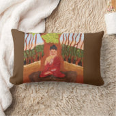 仏 ランバークッション (ブランケット)