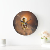 仏 ラージ壁時計 (ホーム)