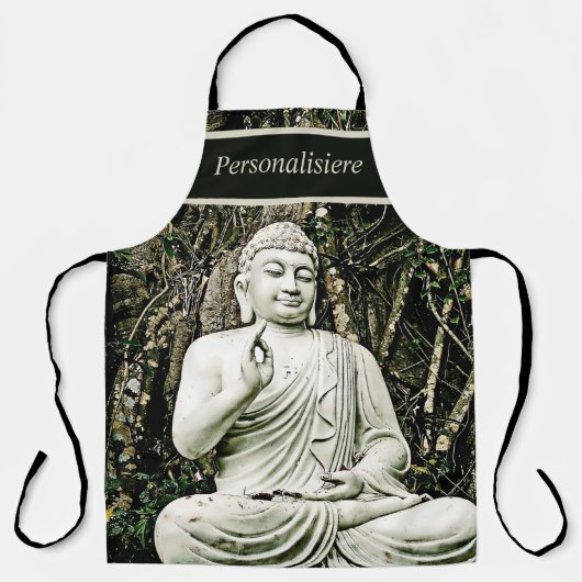 仏，仏教，アジア伝統的，宗教， エプロン (正面)