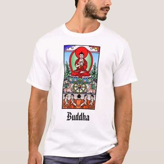 仏、仏 Tシャツ (正面)