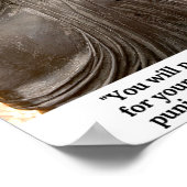 仏 – 怒った時に罰せられない ポスター (角)