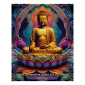 仏：悟りの具現化 ポスター (正面)