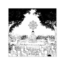 仏、法、三河の自墨印 セルフインキングスタンプ