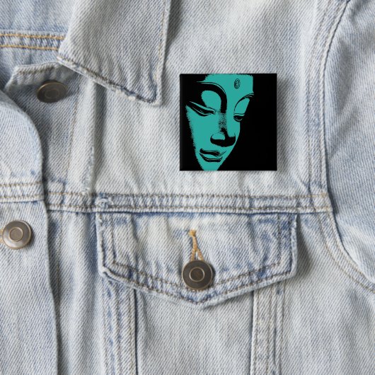 仏 缶バッジ (インサイチュ)