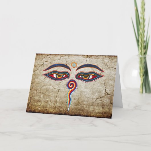 仏/Augenのder Weisheitの目 カード (正面)