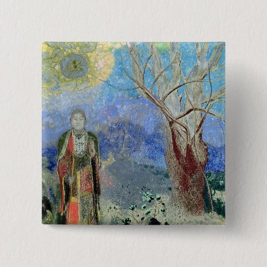 仏、c.1905 缶バッジ (正面)