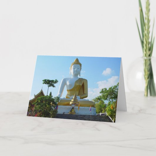 仏Chiang Maiタイの空白のなカード カード (正面)