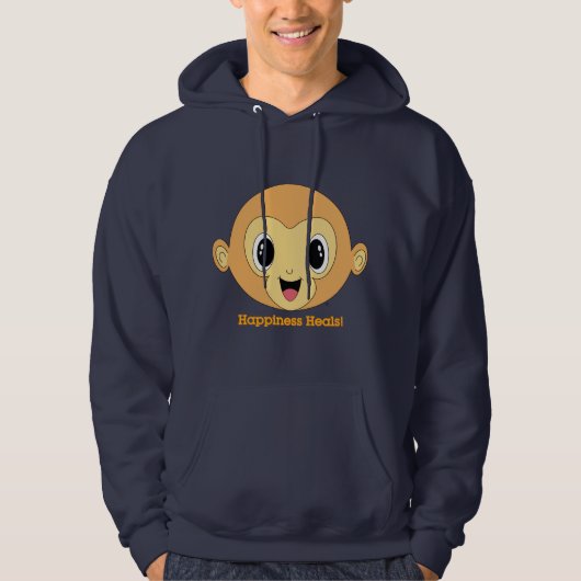 仏Monkey™の衣類 パーカ (正面)