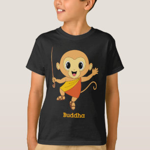 仏Monkey™の衣類 Tシャツ