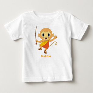 仏Monkey™ ベビーTシャツ