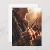 仕えた人々を敬う 招待状 (正面/裏面)