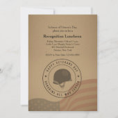 『仕えた者を敬う招待状』 招待状 (正面)