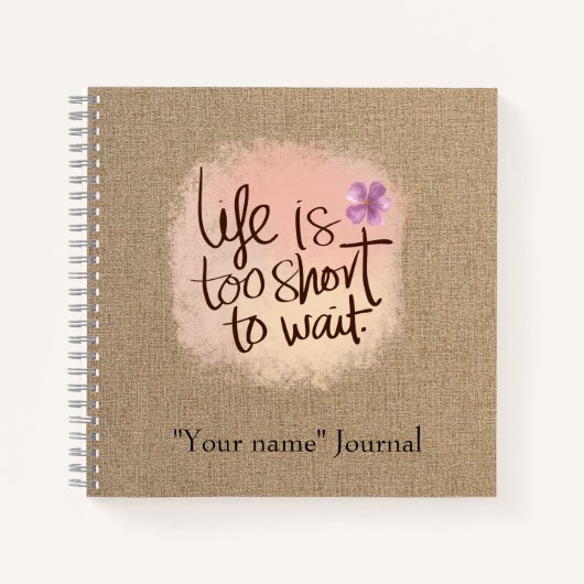 仕やる気を起こさせる事 ノートブック (正面)