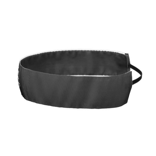 仕パーソナライズされたおもしろい事とホビー名 アスレチックヘッドバンド (右)