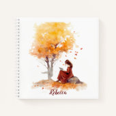 仕パーソナライズされた事 ノートブック (正面)