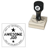 仕パーソナライズされた素晴らし事 ラバースタンプ (押印)