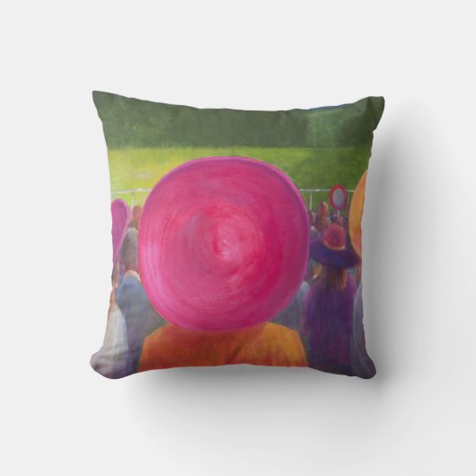 仕上げのポストの帽子2014年 クッション (正面)