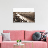 仕上げツアー・ド・フランス1912でParc des Princes キャンバスプリント (インサイチュ (リビング))