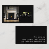 仕上げ大工、木工業、建築業 名刺 (正面/裏面)