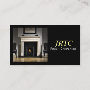 仕上げ大工、木工業、建築業 名刺