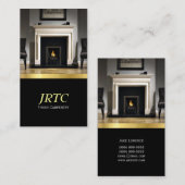 仕上げ大工、木工業、建築業 名刺 (正面/裏面)