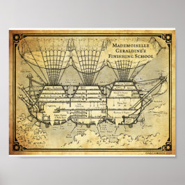 仕上げ学校回路図 ポスター