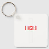 仕上げ – クリスチャンクロスデザイン | もう終わった キーホルダー (正面)