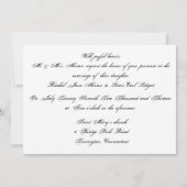 仕上げTouch-結婚式招待状 招待状 (裏面)