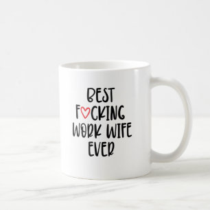 仕事おもしろい妻の贈最高のり物で妻を脅す。 コーヒーマグカップ