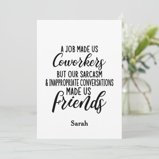 仕事がきっかけで同僚に。友情が生まれた 招待状 (スタンド正面)