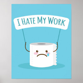仕事が嫌いだ ポスター
