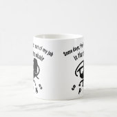 仕事で一番いいのは椅子が回ること コーヒーマグカップ (中央)