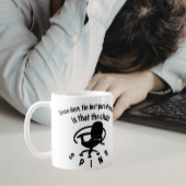 仕事で一番いいのは椅子が回ること コーヒーマグカップ