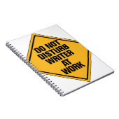 仕事で作家を妨げないで下さい ノートブック (右側)