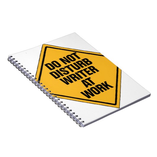 仕事で作家を妨げないで下さい ノートブック (右側)