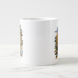 仕事に夢中になっている ジャンボコーヒーマグカップ