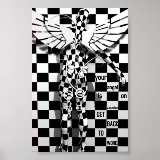 仕事に戻る ポスター (正面)