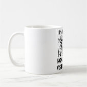 仕事に私の親権が取られた気がする 面白い コーヒーマグカップ (左)
