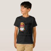 仕事に私の身柄を預けられたみたい 家は面会だけ Tシャツ (正面フル)
