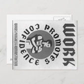 仕事に行く ポストカード (正面/裏面)